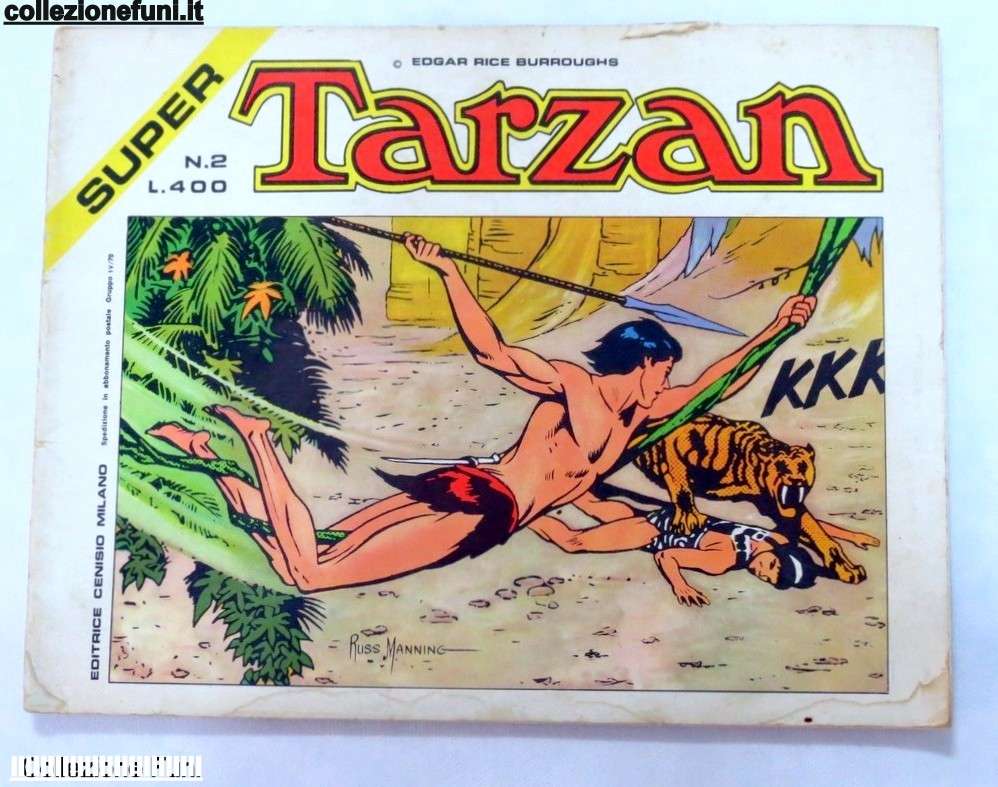 Fumetti - Tarzan (super) nm 2 - 1974